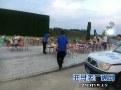 驻马店经济开发区联合执法对违章建筑和占道经营进行清理