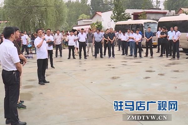 市改善农村人居环境观摩组到西平观摩指导人居环境整治工作