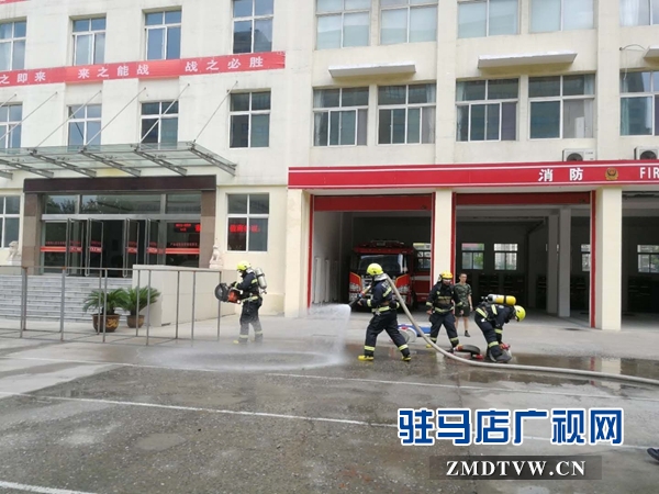 开发区消防大队：苦练本领 誓做党和人民“守夜人” 