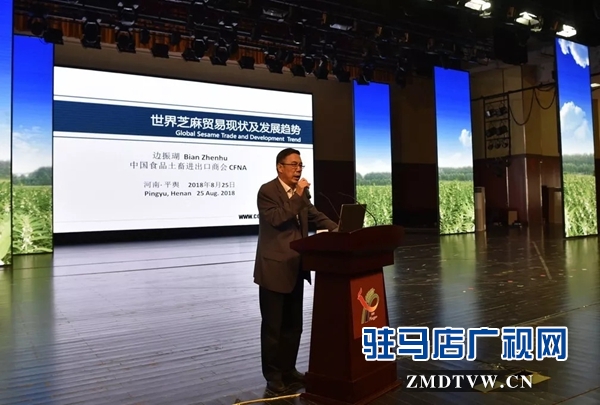 芝麻产业创新发展高端报告会在平舆举行