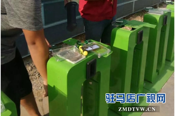 确山县公共自行车投入使用 