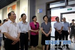 百余幅全国知名书画家作品亮相驻马店