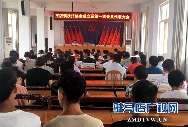 驻马店市首个乡镇级扶贫协会成立