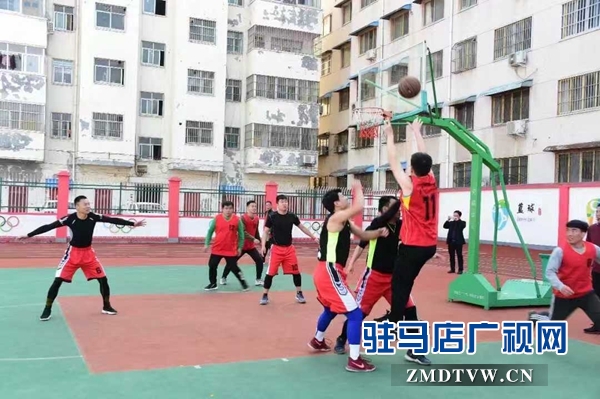 泌阳县举行 “扫黑除恶”全民参与篮球友谊赛