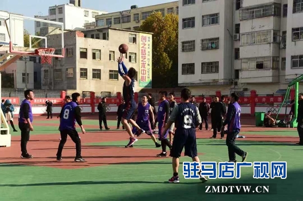 泌阳县举行 “扫黑除恶”全民参与篮球友谊赛
