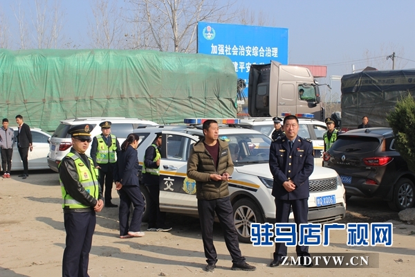 正阳县交通运输执法局开展违法建筑 强制拆除行动