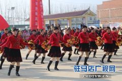 汝南县举行庆祝改革开放40周年美丽乡村广场舞展演