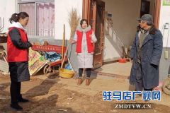 上蔡县无量寺乡开展清洁家园卫生标兵评比活动