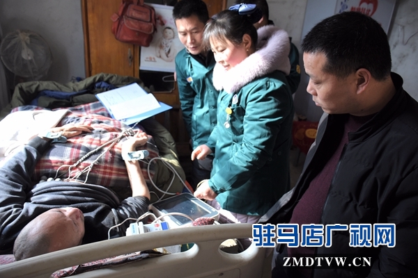 正阳县为慢病患者送春节“健康大礼包”