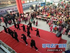 汝南县三桥镇举办迎新春联欢会