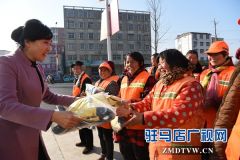 正阳县启动“两节”送温暖活动