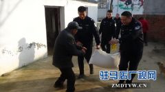 东高派出所春节前夕开展下乡扶贫慰问帮扶活动