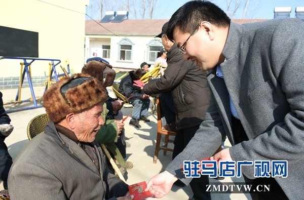 慈善总会为敬老院老人送去“春节大礼包”