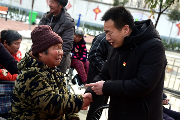 汝南县三门闸街道重残托养中心歌声飘