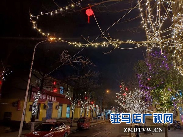 驻马店城区夜景美丽如画