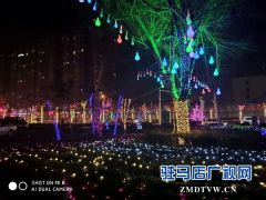 驻马店城区夜景美丽如画