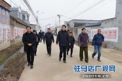 上蔡县主要领导深入崇礼乡西党村调研脱贫攻坚工作