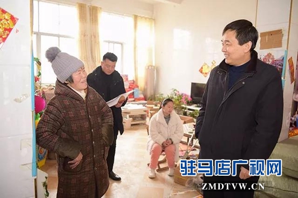 上蔡县主要领导深入崇礼乡西党村调研脱贫攻坚工作
