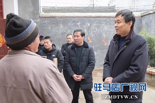 上蔡县主要领导深入崇礼乡西党村调研脱贫攻坚工作