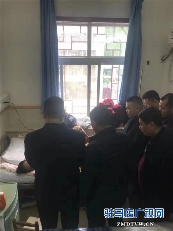 爱克集团总裁王峰看望慰问患病员工并带去集团爱心捐款13万余元