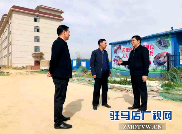 郭渊深入驻马店市监狱迁建项目工地开展企业服务日活动