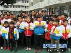  西平交警：送法进校园 师生保安全