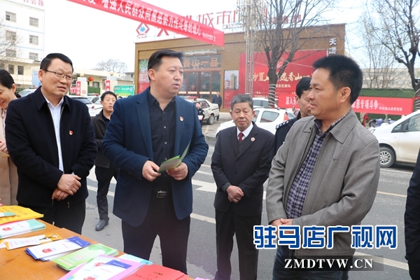 确山县扎实开展扫黑除恶法治宣传集中活动