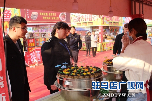 汝南县古塔食药所重拳整治美食节“美食”乱象 