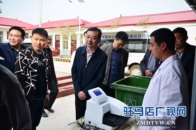 河南省健康扶贫调研组到上蔡调研