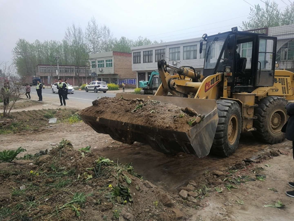 正阳县大力开展路域环境综合整治 