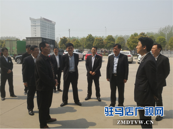 中原银行信阳分行党委书记、行长王戍疆一行到驻马店分行开展惠农业务交流