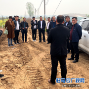 上蔡县芦岗街道办事处考察学习先进乡镇工作经验