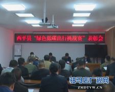 西平县召开绿色低碳出行挑战赛表彰会