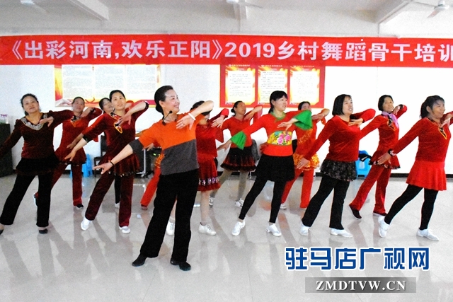正阳：为乡村培训舞蹈骨干