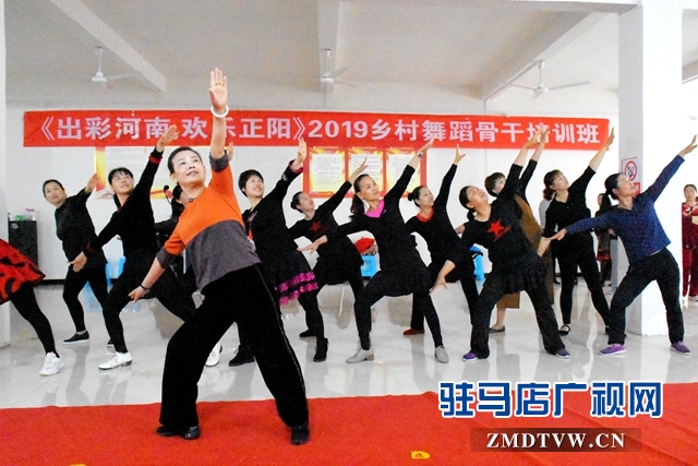 正阳：为乡村培训舞蹈骨干