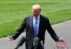 为特朗普车队护航的摩托车队发生事故 3人受伤入院