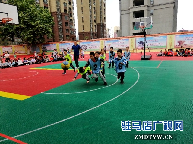 2019中国小篮球联赛驻马店赛区开赛