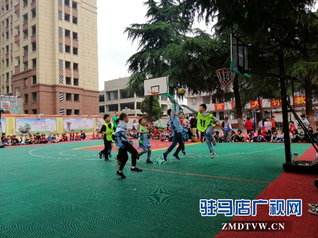2019中国小篮球联赛驻马店赛区开赛