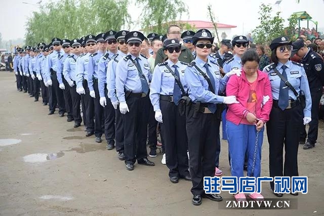 22个骗子在上蔡被公开宣判