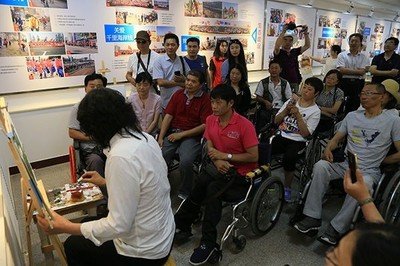 开发区残疾人技术培训班开班