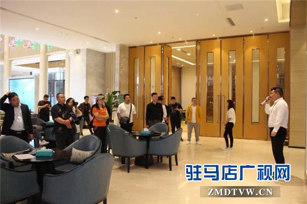 昌建·君悦府举行驻马店媒体品牌行“走进新昌建 初见君悦府”