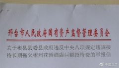 陕西彬州被指欠酒店600多万 巨额招待费招待了谁?