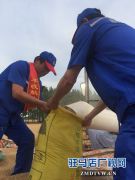 中石化驻马店石油分公司共产党员服务队助力“三夏”保丰收