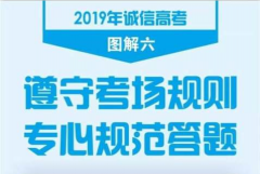 明天高考！考生不能提前交卷离场……这6条考场规则，必须牢记！
