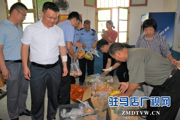 正阳县政协端午节慰问敬老院 