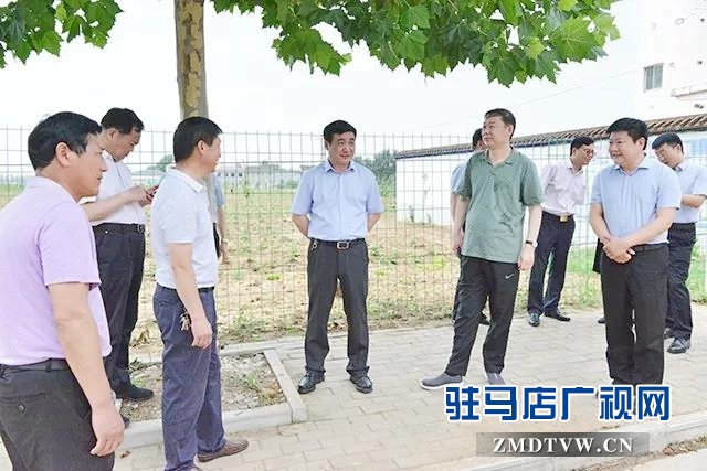 省卫健委调研组到上蔡调研医共体建设和扶贫工作