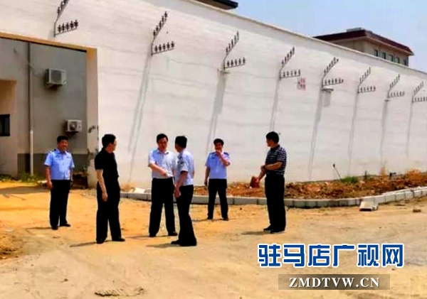 郭渊到驻马店市监狱迁建新址实地查看指导工作