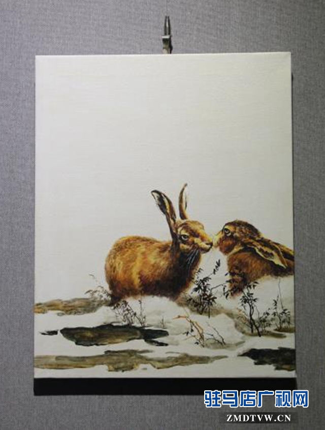 方伟油画作品在驻马店市群艺馆开展 展期一周
