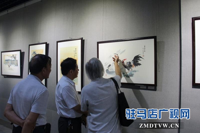 方伟油画作品在驻马店市群艺馆开展 展期一周
