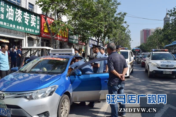 驻马店市开展打击中心城区非法营运三轮车专项整治行动